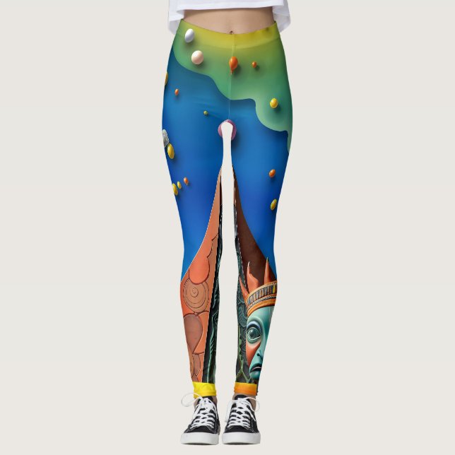 full color 3D Leggings (Framsida)