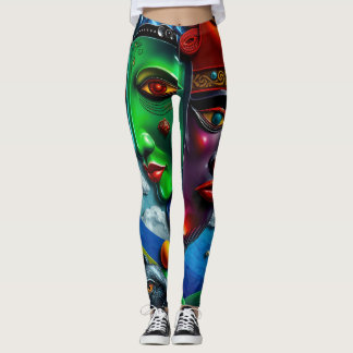 full color 3D Leggings