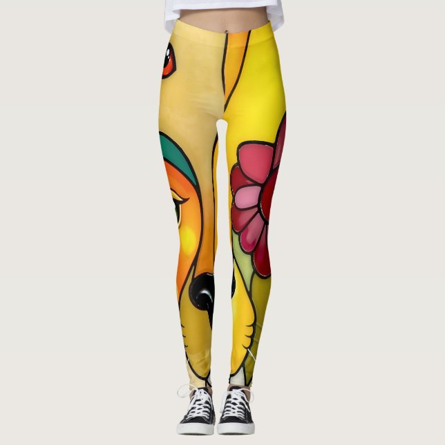 full color 3D Leggings (Framsida)
