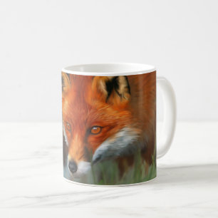 Full djur mugg för röd räv