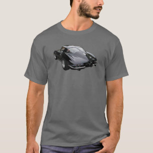 Full färg '63 Corvette kluvet fönster T Shirt