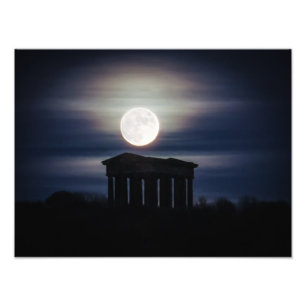 Full fart över Penshaw Monument Poster/Skriv ut Fototryck