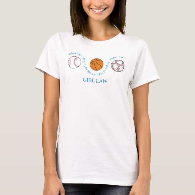 full flickalag t shirt (Framsida)