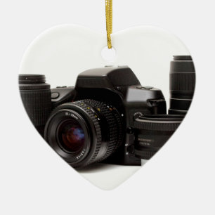 full fotografiuppsättning julgransprydnad keramik