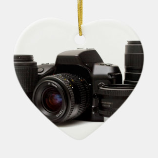 full fotografiuppsättning julgransprydnad keramik