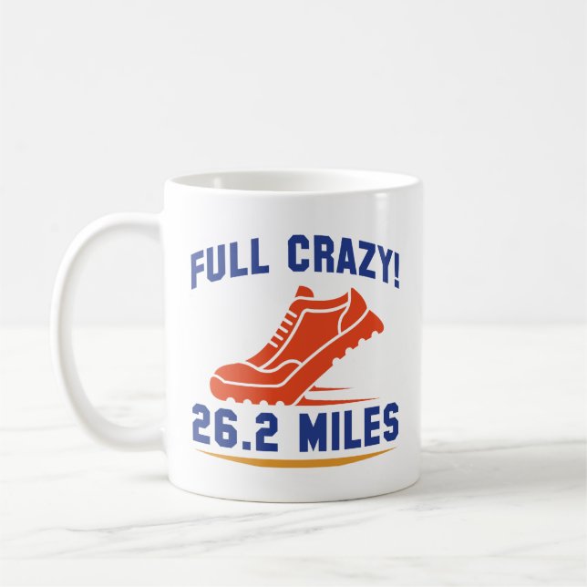 Full Galen 26,2 Miles Kaffemugg (Vänster)