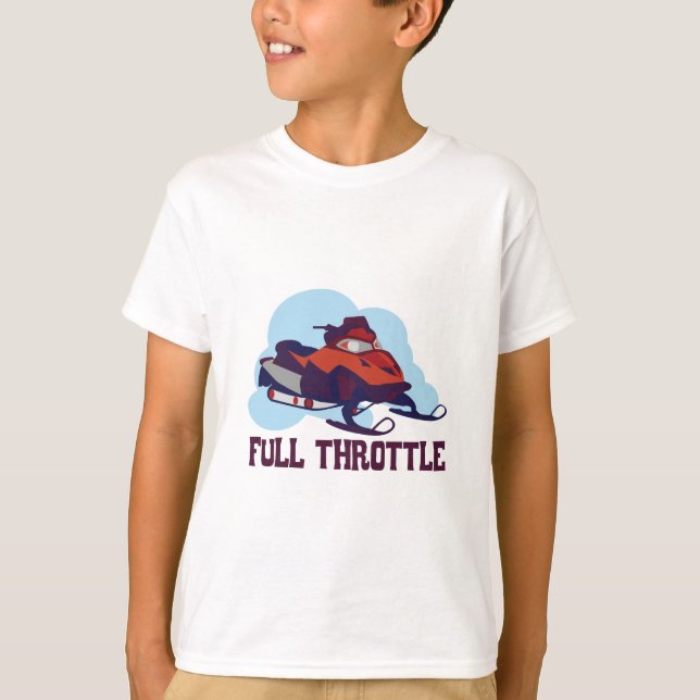 Full gasspjäll tee shirt (Framsida)