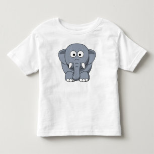 Full gullig elefant t shirt