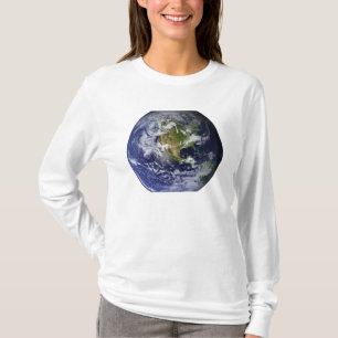 Full jordvisning Nordamerika T-shirt