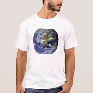 Full jordvisning Nordamerika T Shirt