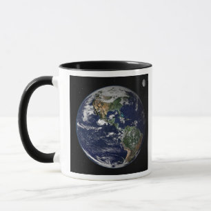 Full jordvisningnord och South America Mugg