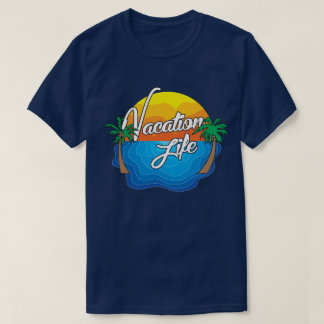 Full logotyp för semesterliv tee shirt