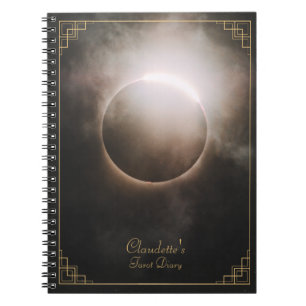 Full Lunar förmörkelse Tarot Anteckningsbok