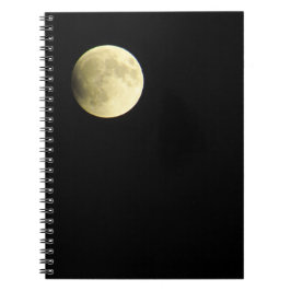 Full Moon | Anteckningsbok Med Spiral