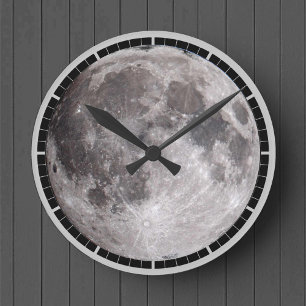 Full moon-astronomibild rund klocka