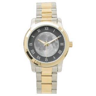 Full Moon Astronomy Watch Armbandsur
