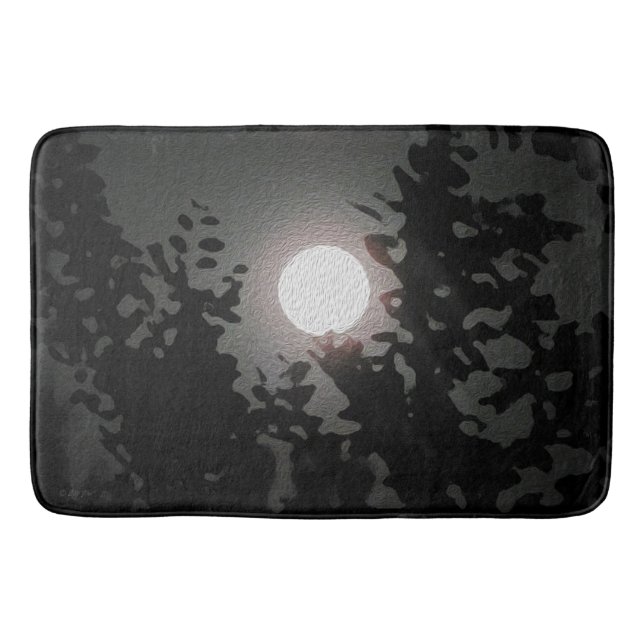 Full Moon Bath Mat Badrumsmatta (Framsidan)