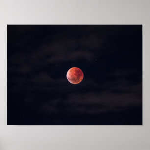 Full Moon, Blood Måne Poster