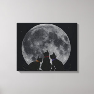 Full Moon Canvastryck