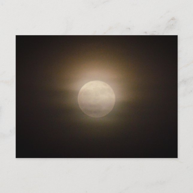 Full Moon Dimma Vykort (Framsida)