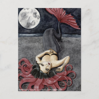 Full Moon, Empty Heart av Dawn Obrecht Vykort
