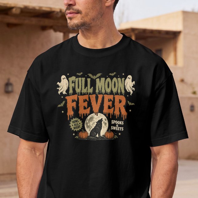 Full Moon Fever Vintageaffisch T-shirt  (Skapare uppladdad)