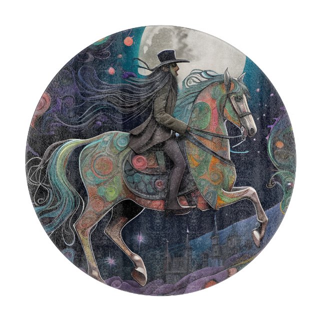 Full Moon Halloween Horseback Rider (Framsidan)