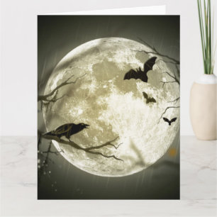 Full Moon Halloween Kort