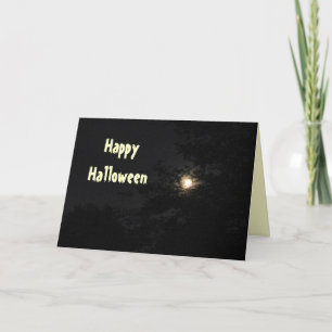 FULL MOON HALLOWEEN NÖRKORT KORT