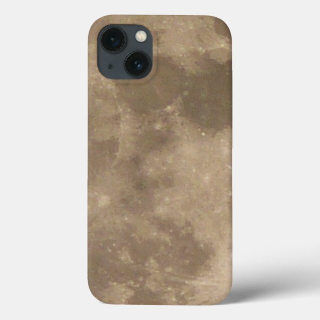 Full Moon iPad Case Personlig Måne iPad Case (Baksida)