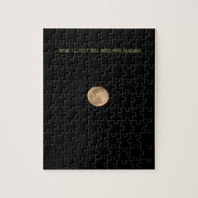 Full Moon Jigszle Puzzle Pussel (Vertikal)