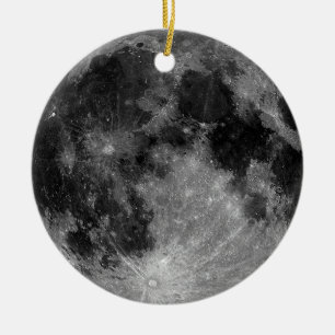 Full Moon Julgransprydnad Keramik