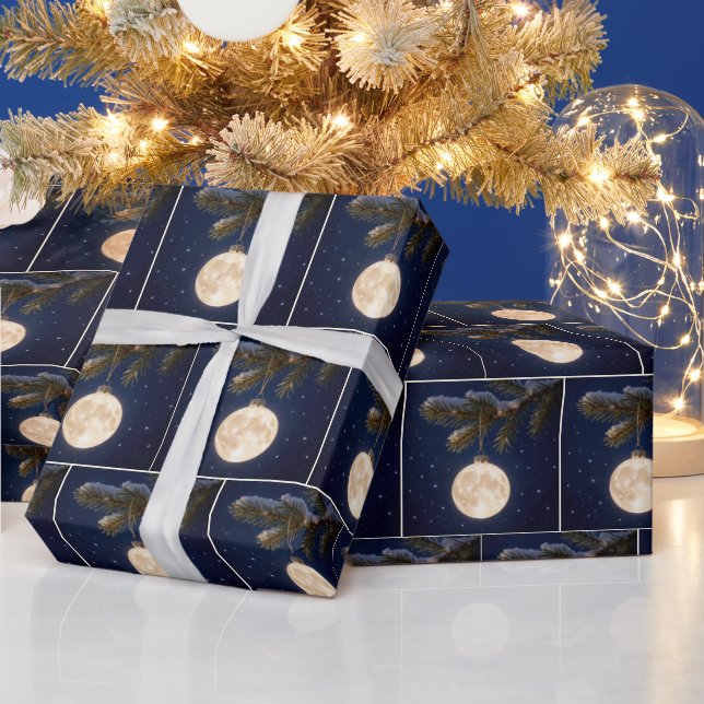 Full Moon-julprydnad Presentpapper (Helgdagar)