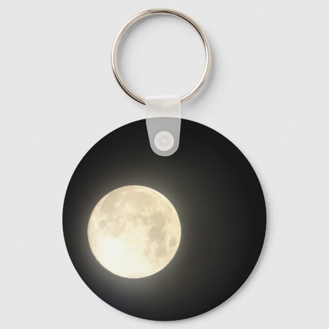 Full Moon Keychain Nyckelring (Framsida)