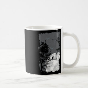 Full Moon Kråka Gloomy Forest Costume Fantastisk H Kaffemugg