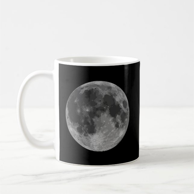 Full Moon Luna Kaffemugg (Vänster)