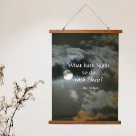 Full Moon med Natt John Milton Quote