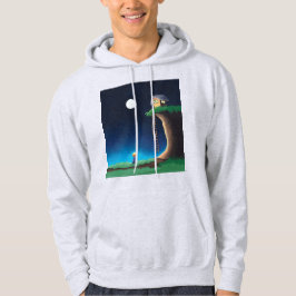 Full Moon Night Himlar Hoodie