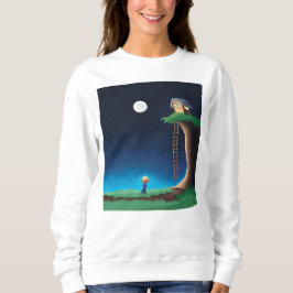 Full Moon Night Himmel T Shirt