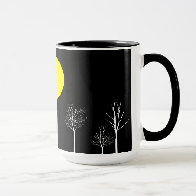 Full Moon Night Mugg (Höger)