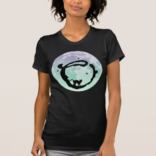Full Moon och Cat O Initial Monogram T-Shirt