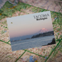 Full Moon Over Tacoma, Washington Travel