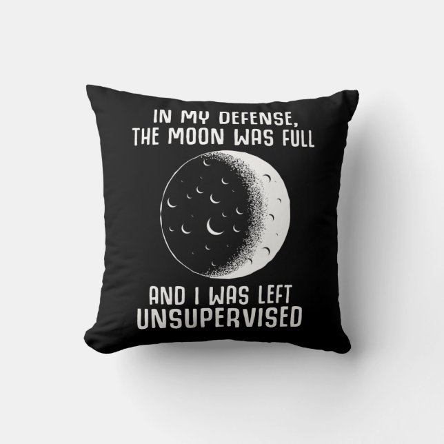 Full Moon Pagan Witch Wiccan-offert Kudde (Framsida)
