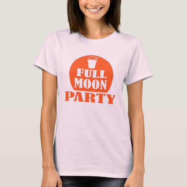 Full Moon Party Tee Shirt (Framsida)