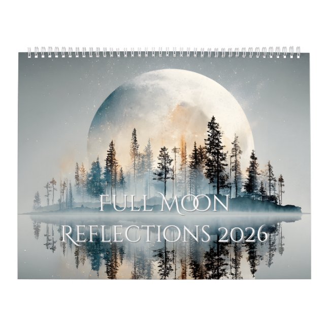 Full Moon Reflections 2026 Calendar Kalender (Omslag)