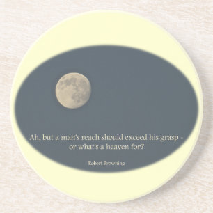 Full Moon Robert Browning Quote Underlägg