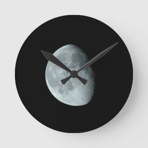 Full Moon Rund Klocka