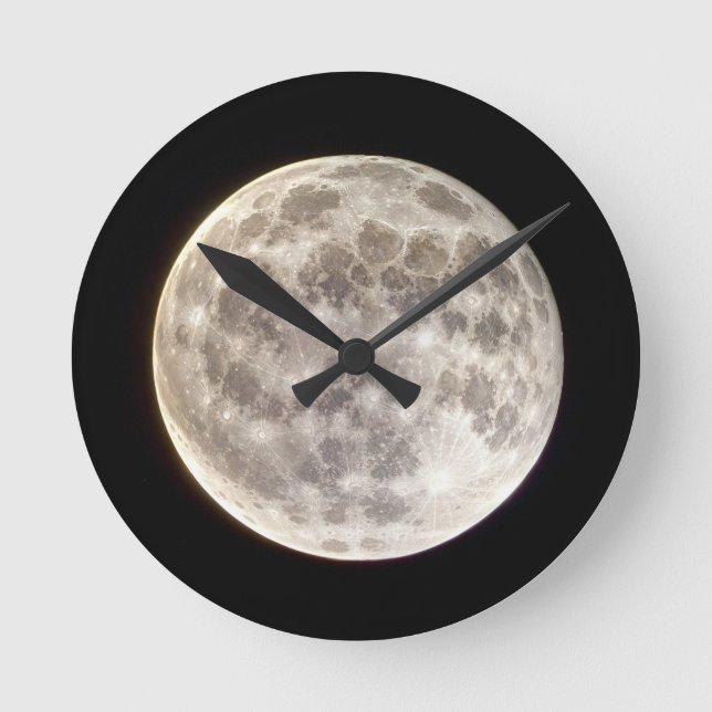 Full Moon Rund Klocka (Framsida)