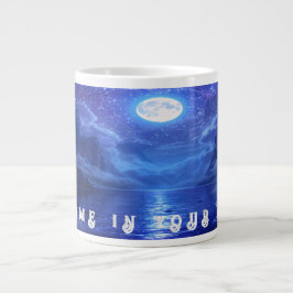 Full Moon Serenity Mugg, naturskyddsinspirerad kaf Jumbo Mugg