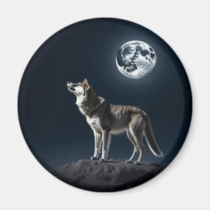 Full Moon Shining på Vargen Magnet
